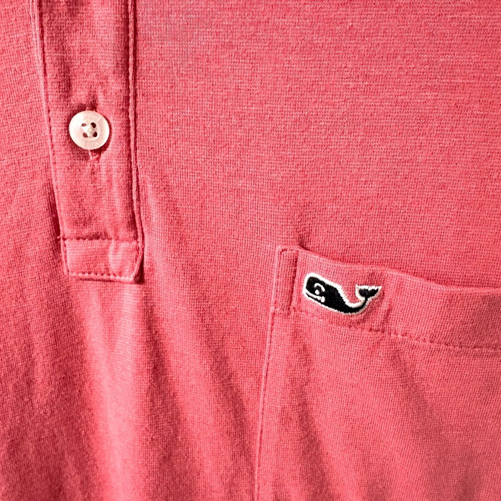 Vineyard Vines Edgartown Polo in Pink - Picture 2 of 6